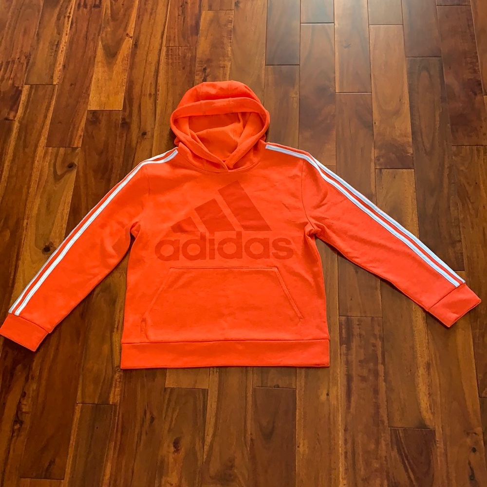 Adidas hoodie with front pocket